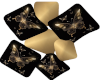 C.S Butterfly Blk/Gold