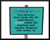 Birthing Clinic Sign