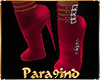 P9)"TAM" Red Boots