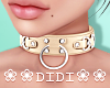 !D! Ring Collar Gold