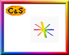 C&S Rainbow Star Sign