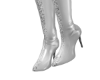 MS Glitter Boots White