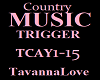 COUNTRY MUSIC  TCAY1-15