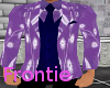 purple blue suit toponly