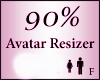Avatar Resize Scaler 90