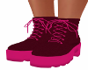 Cranberry Ankle Boots