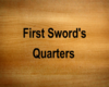 First Sword's Quarters