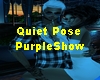 Quiet Pose PurpleS