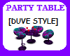 PARTY TABLE