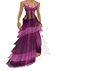 Long=dark purple dress