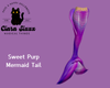 Sweet Purp Mermaid Tail