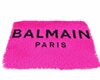 BALM Pink Fur Rug