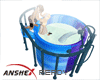 [AXR] NICE BLUE BATHTUB