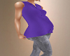 Casual Purple Maternity