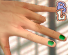Hand M Green Naill