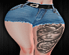Short Jeans+Tattoo - F