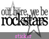 we b rockstars [sticker]
