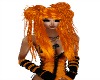 Orange Rave Hair