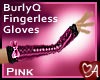 .a Fingerless Glove Pink
