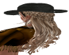 Beautiful long hat hair