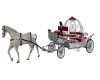 ANTIMATED ROSE CARRIAGE