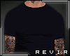 R║Navy T-Shirt+Tattoo