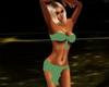 ~TQ~green wrap bikini