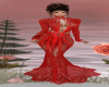 Designer Dress Red