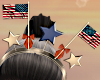 America Flag Crown