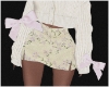 ⊹ flower skirt