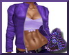 Req Purple Leather/Top