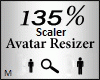 Avi Scaler 135% M/F