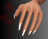 Silver Short Nails