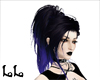 Black/Purple Hair