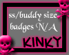 Pink Skulls Kinky budy