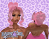 𝓗𝒞 ♡. pink bun