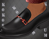 Rosen Blck Loafers Shoes