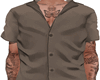 Brown Tattoo Shirt