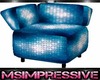 Blue Club Chair {MS}