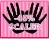 SCALER HAND -45% F