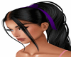 Nera Black Purple Bow