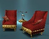 Regal Chairs in Red