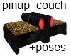 pinup couch + poses