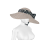 beach hat bow strap