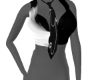 *White/Black Shirt + Tie