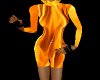 Fire rave 1/2 bodysuit
