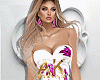 Pink Flowers Gown