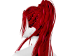 red baddie braids