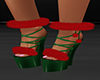 GL-Winter Green Heels