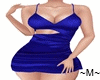 ~M~RL Blue Mini Dress